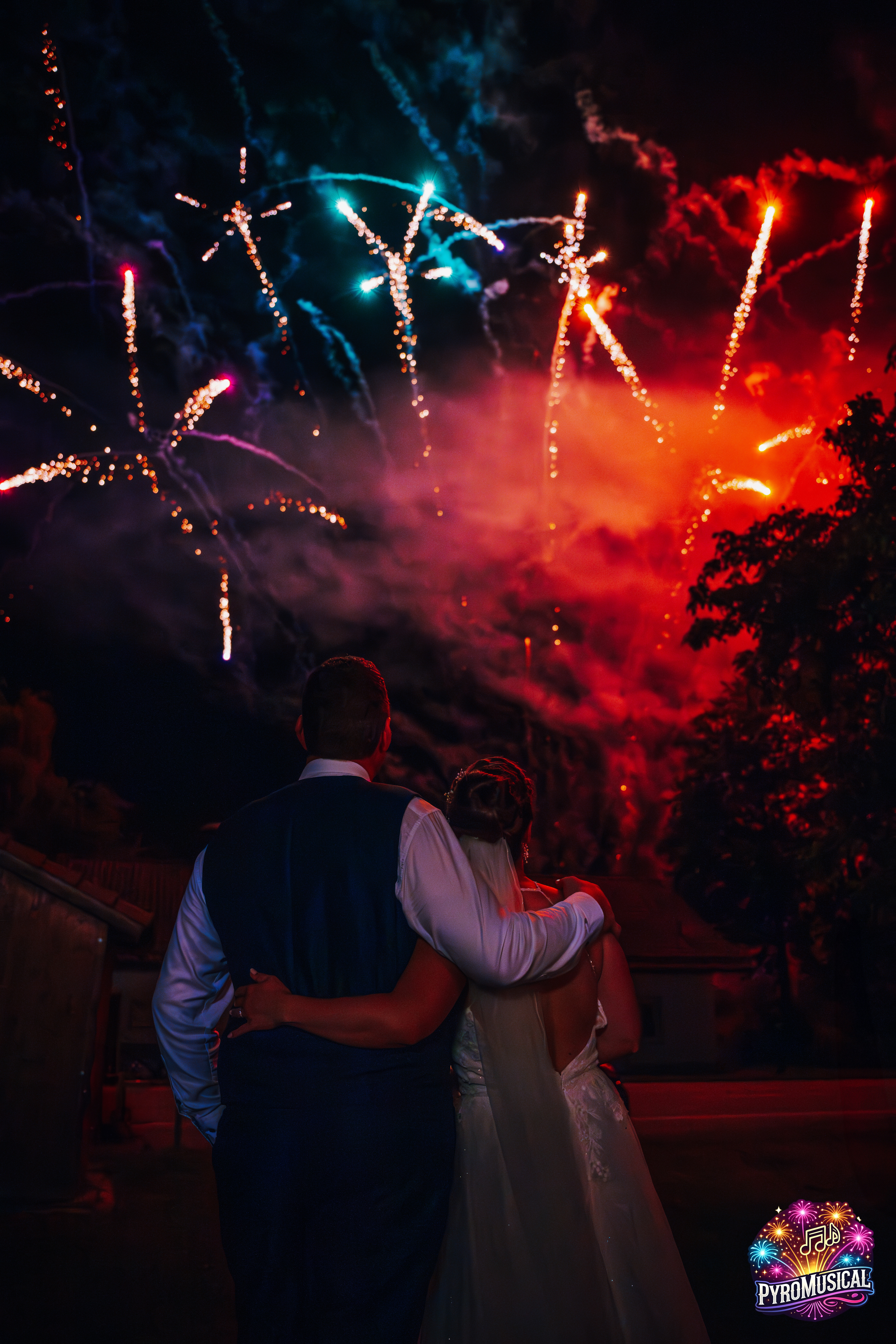 PyroMusical Hochzeitsfeuerwerk